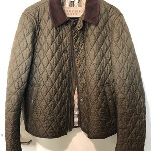 Burberry Brit Men’s Jacket Small Olive Green